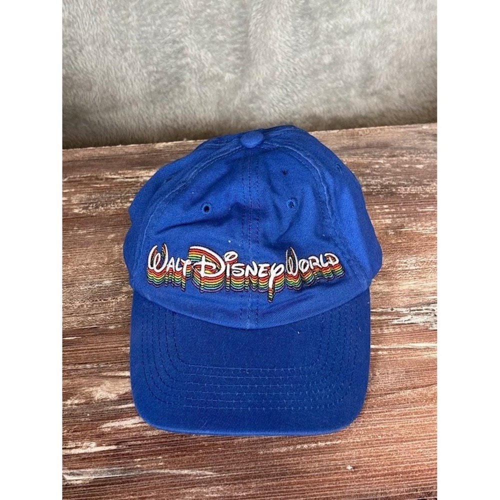 Walt Disney World Blue Embroidered Baseball Cap‎ Adult Adjustable Strap